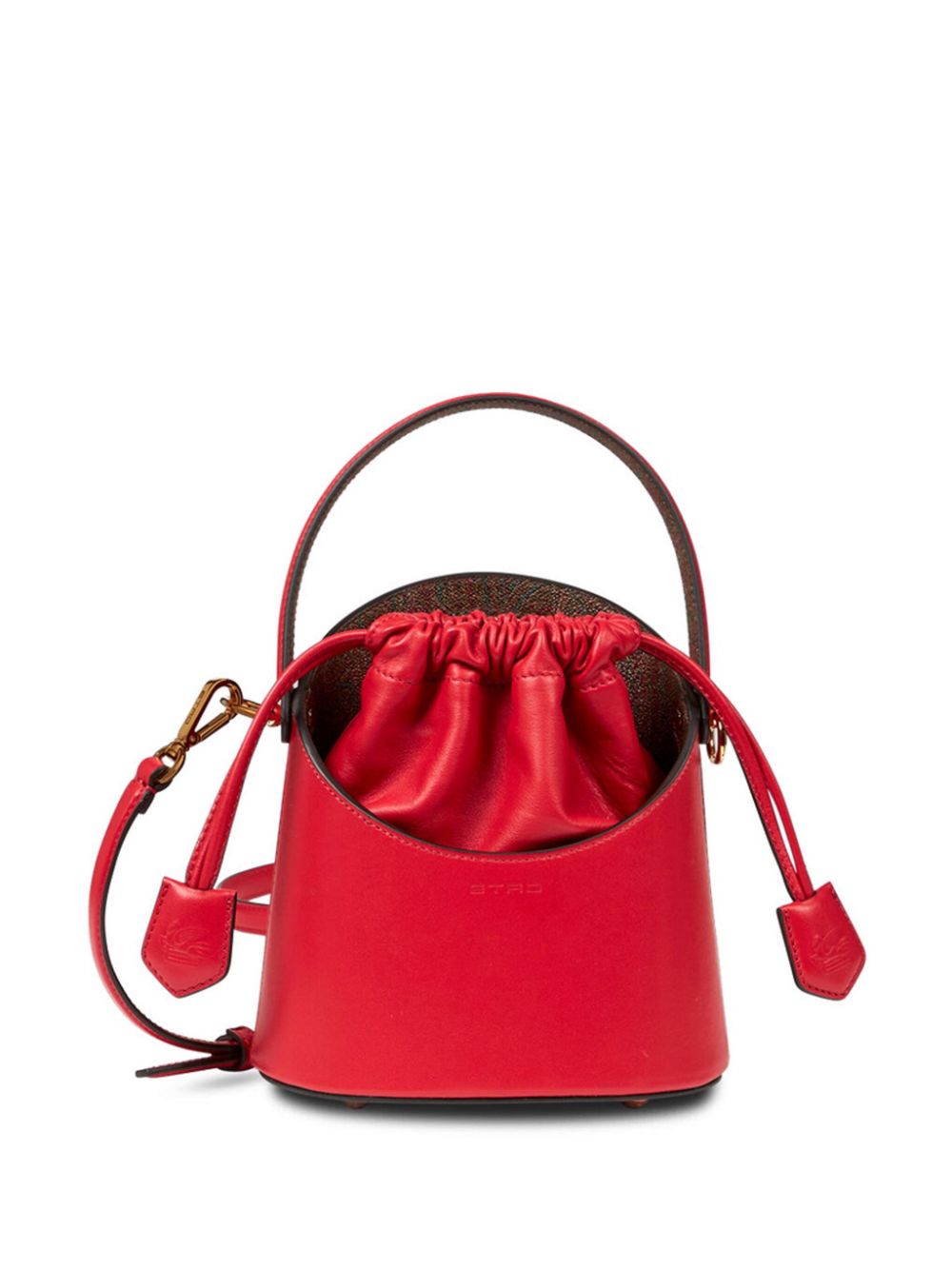 ETRO small Saturno leather bucket bag Women