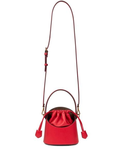 ETRO small Saturno leather bucket bag