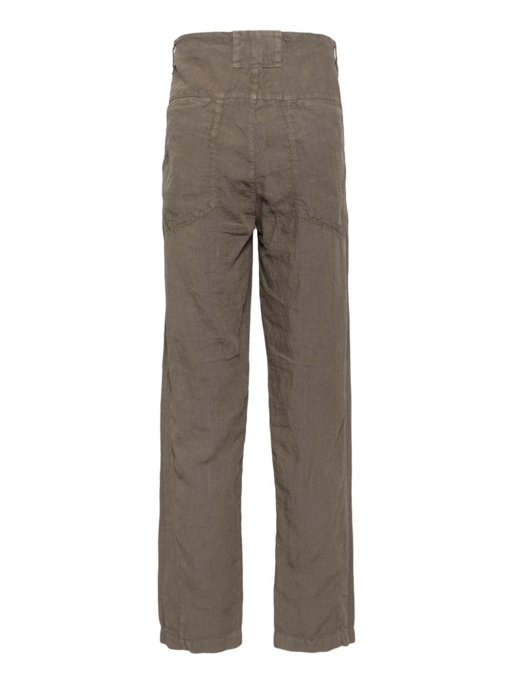 Shop Transit Tapered-leg Classic Trousers In Grau