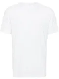 Transit seam-detail round neck T-shirt - White
