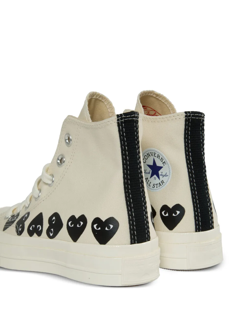 Comme Des Garçons x Converse Play high-top sneakers Beige