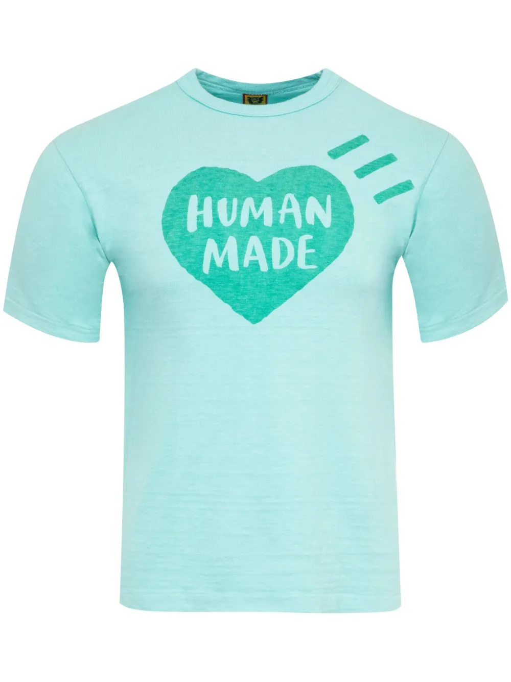 Human Made T-shirt met hartprint Groen