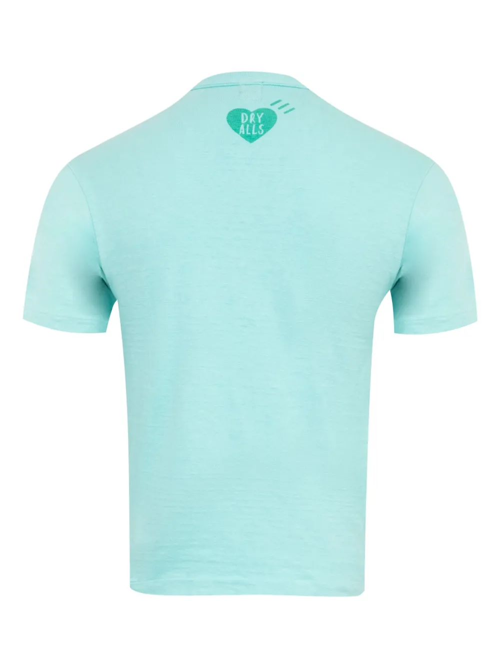 Human Made Katoenen T-shirt met hartprint - Groen