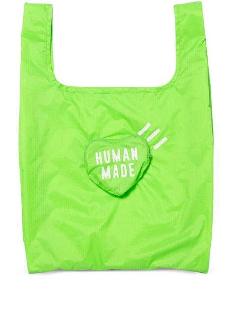 Human Made heart-motif ripstop tote bag