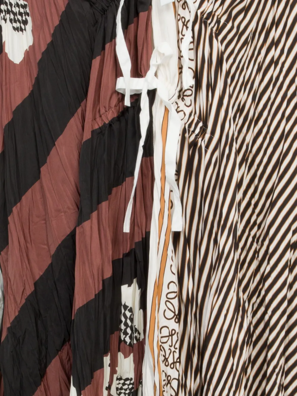 Loewe Paula's Ibiza Striped Cotton-blend Tunic In Neutrals