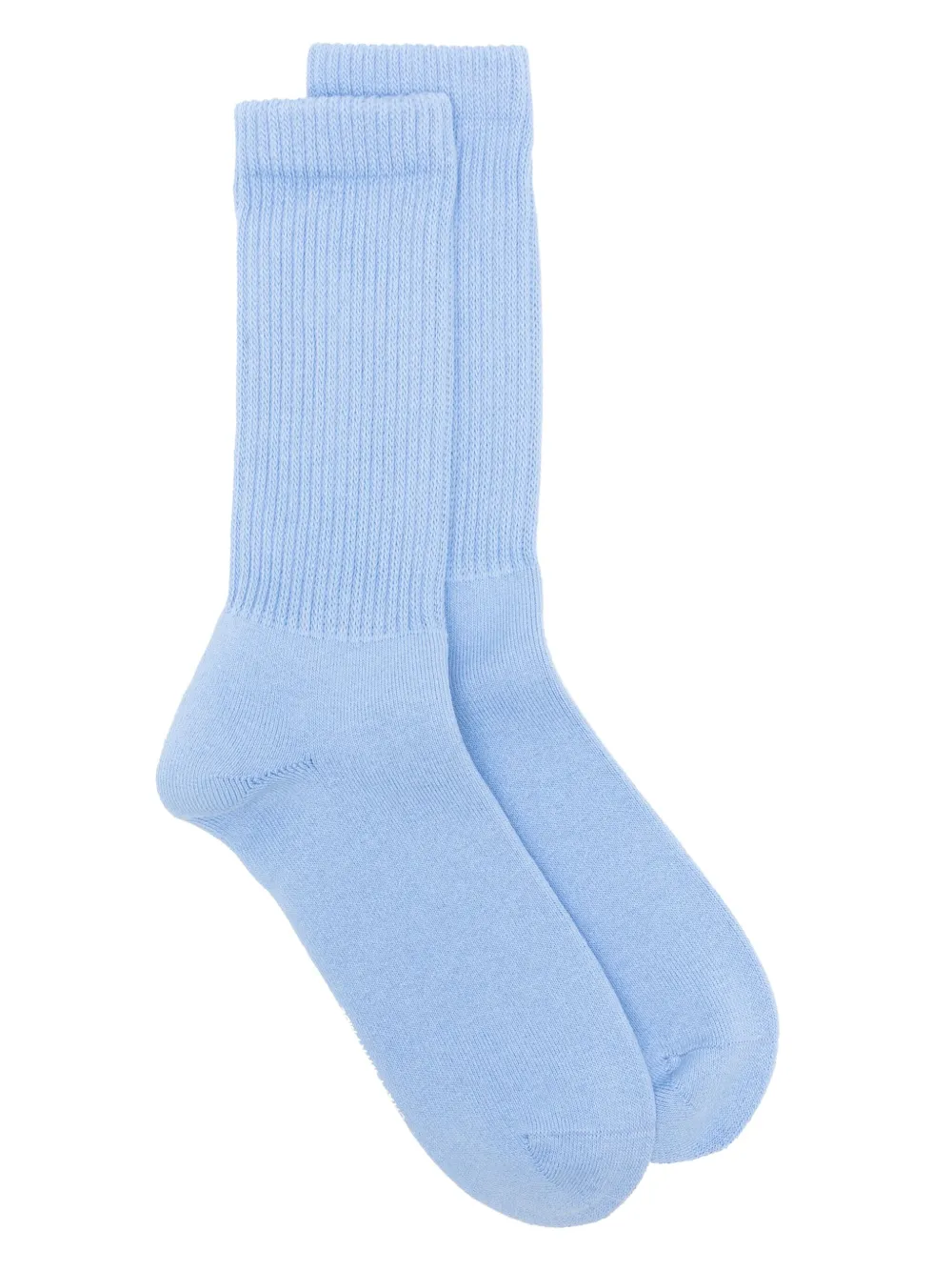 ribbed-knit socks