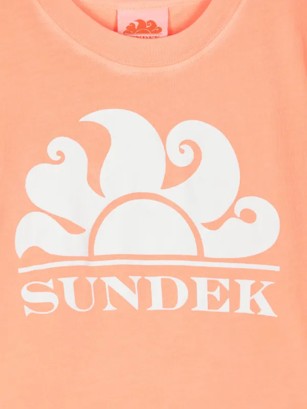 Sundek T-shirt New Simeo Con Stampa Arancione FARFETCH IT