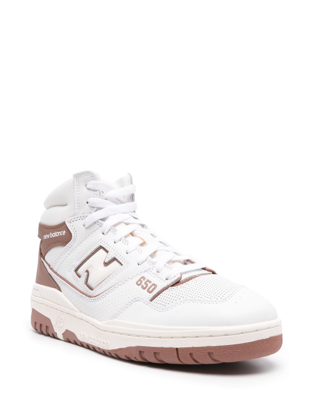 New Balance 550 leather sneakers White