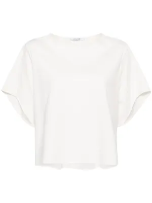 Noir Kei Ninomiya チュールスリーブ Tシャツ | ホワイト | FARFETCH JP