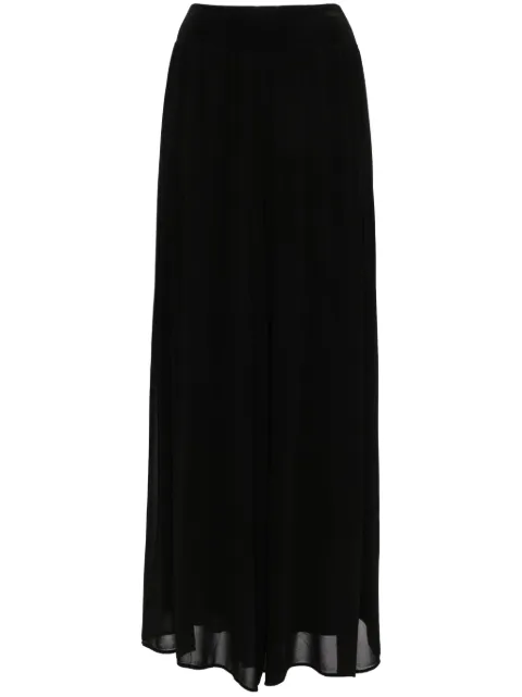 Transit elasticated wide-leg pants