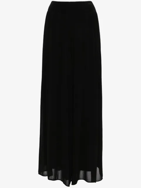 Transit elasticated wide-leg pants