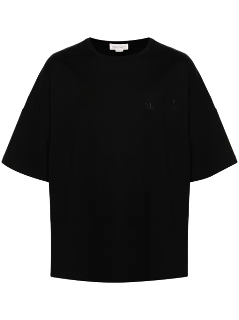 Alexander McQueen logo-print cotton T-shirt  