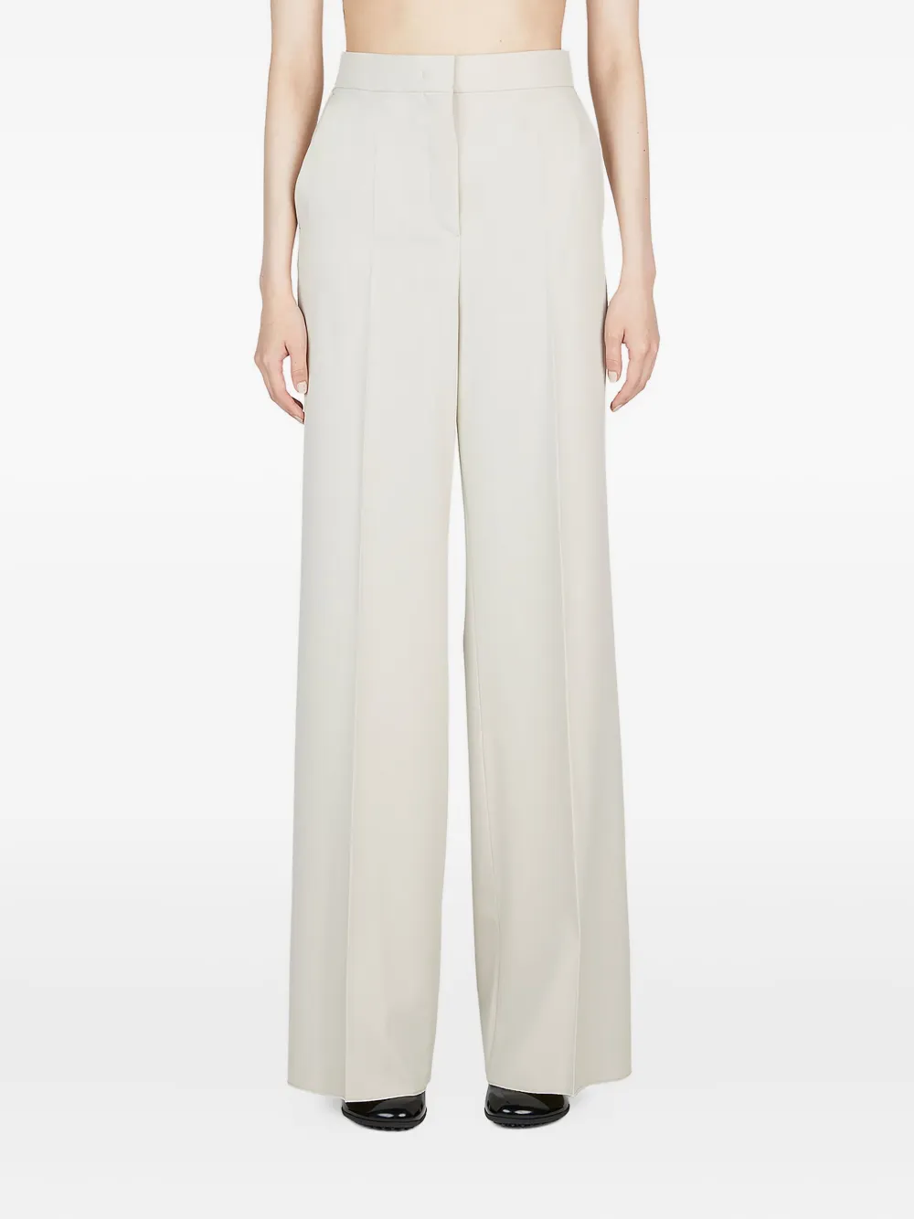 Max Mara wide-leg trousers | Neutrals | Image 1