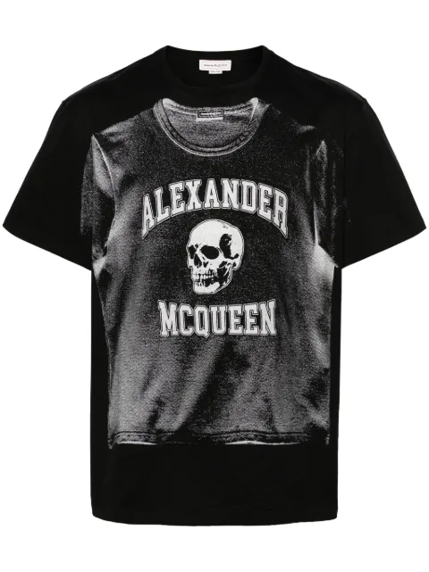 Alexander McQueen graphic-print cotton T-shirt    