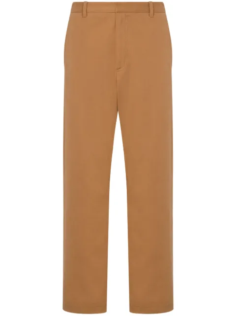 Moschino Calça com estampa de slogan