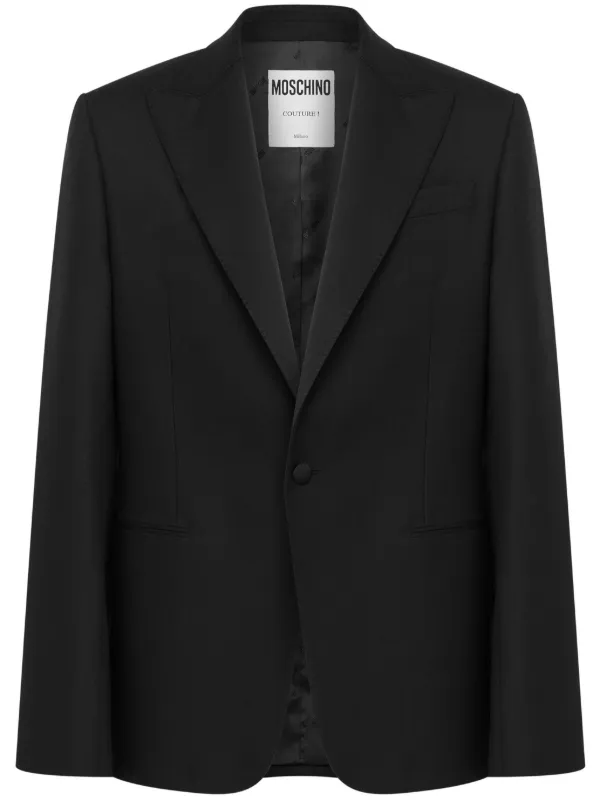 【関税＆送料込み】Moschino Wool Jacket Moschino Cheap And chic Wool Coat Jacket Military Style 42/8