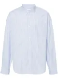 Givenchy halo-stripe cotton shirt - Blue