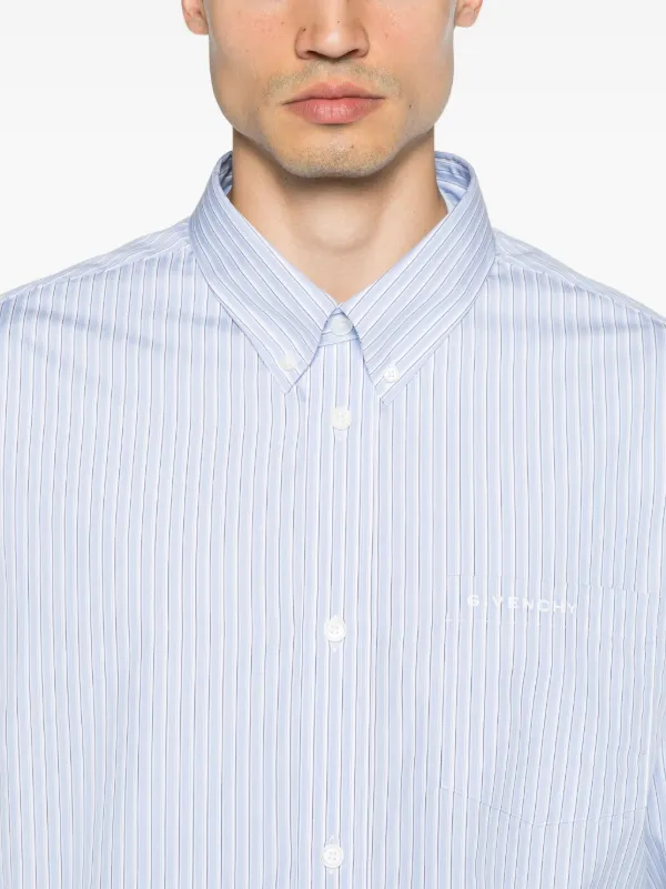 Givenchy ストライプ シャツ | ブルー | FARFETCH JP