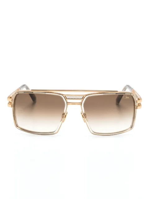 Cazal cut-out square-frame sunglasses