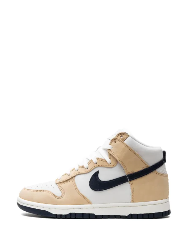 Beige nike high tops on sale