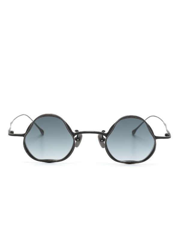 Rigards RG1080TI sculpted-frame Sunglasses | Black | FARFETCH IN