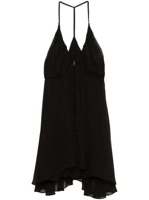 Christopher Esber silk midi dress