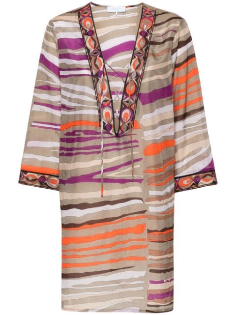 PUCCI Pre-Owned abstract-print mini dress