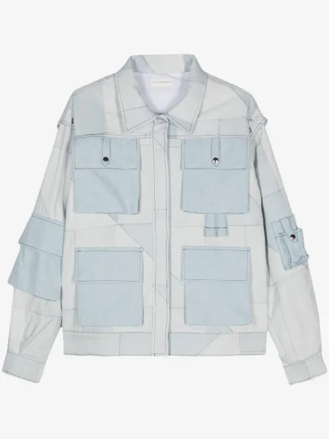 Faith Connexion panelled denim jacket