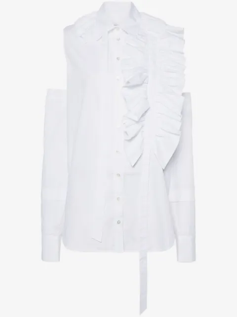 Faith Connexion camisa con detalle de volantes