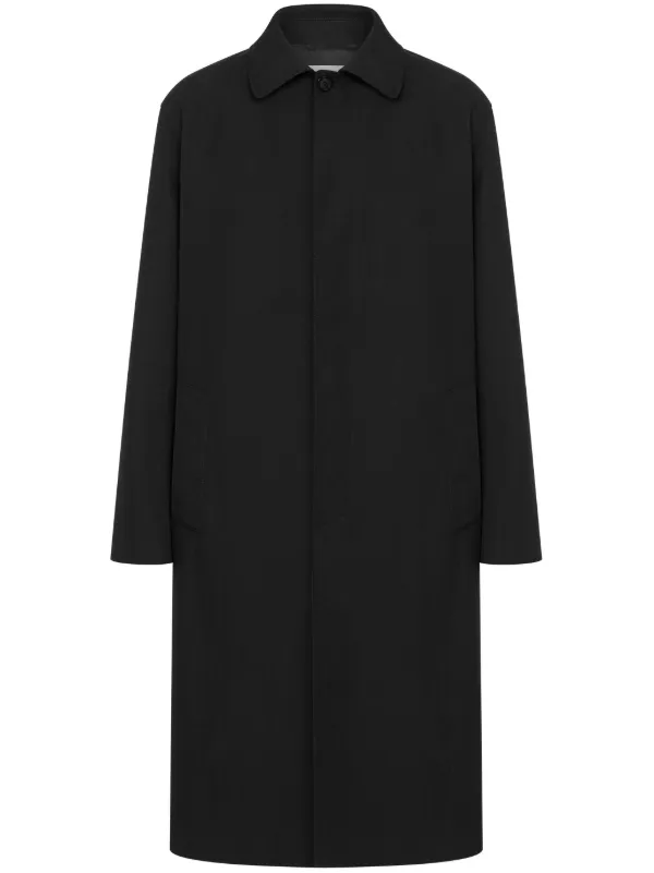 Moschino スローガン シングルコート | ブラック | FARFETCH JP