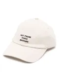 Drôle De Monsieur Not From Paris cotton baseball cap - Neutrals
