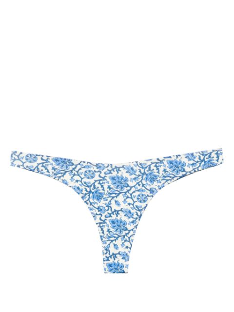 MC2 Saint Barth Naomi ajrakh-print bikini bottoms Women