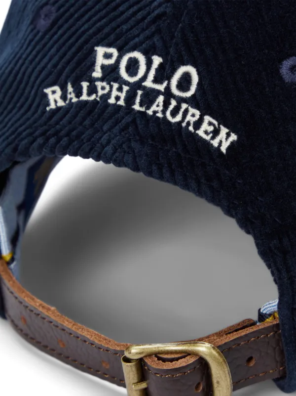 Polo Ralph Lauren コーデュロイ キャップ | ブルー | FARFETCH JP