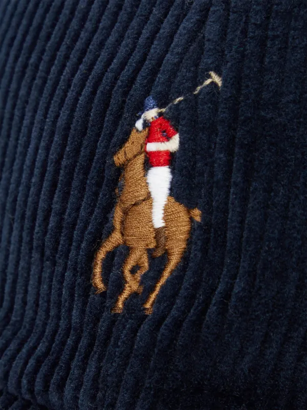 Polo Ralph Lauren コーデュロイ キャップ | ブルー | FARFETCH JP