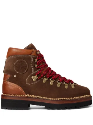 Polo Ralph Lauren Alpine Suede Ankle Boots Brown FARFETCH AE