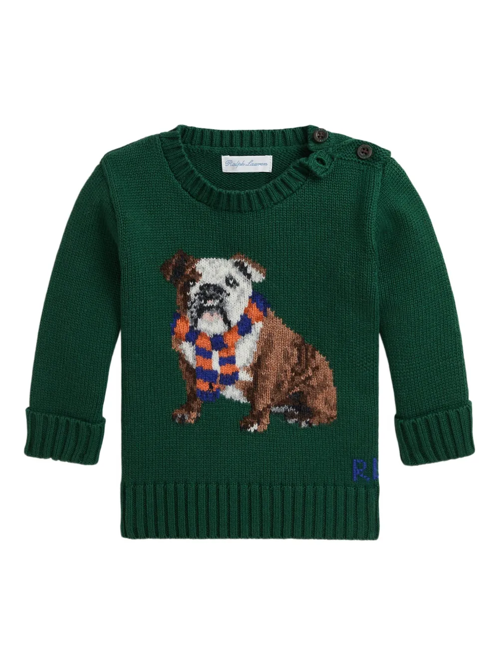 POLO RALPH LAUREN KIDS Maglione a fantasia - Nero