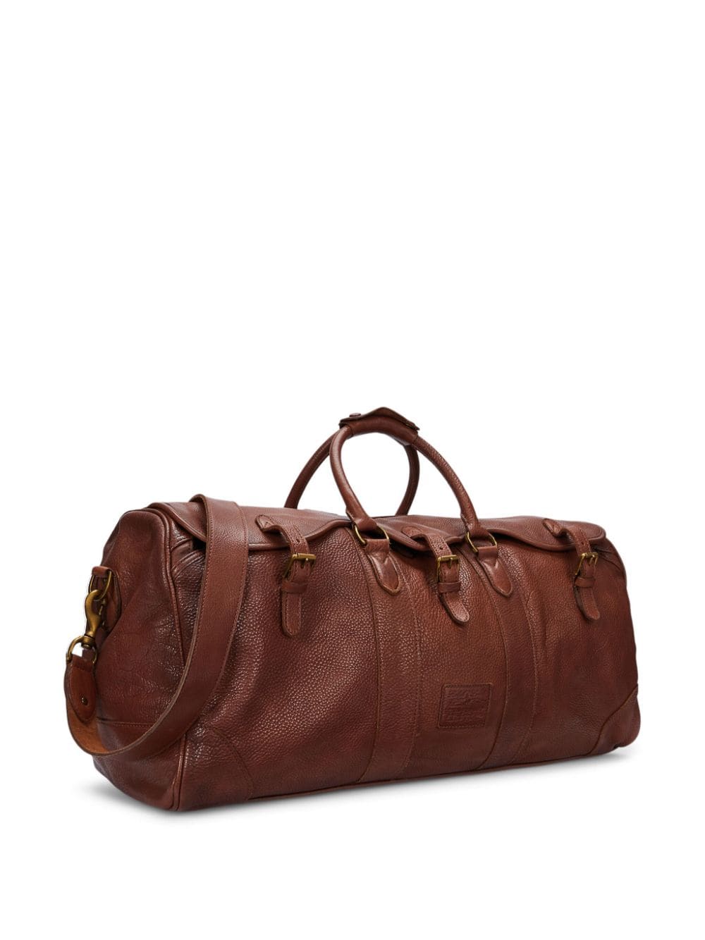 Shop Polo Ralph Lauren Heri Dfl Lk-duffle-large In Brown