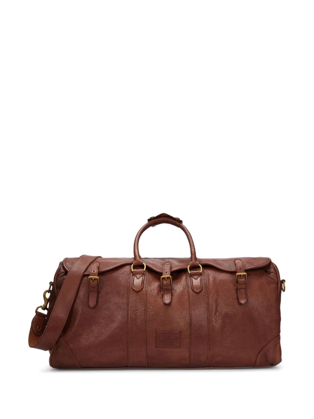 Shop Polo Ralph Lauren Heri Dfl Lk-duffle-large In Brown