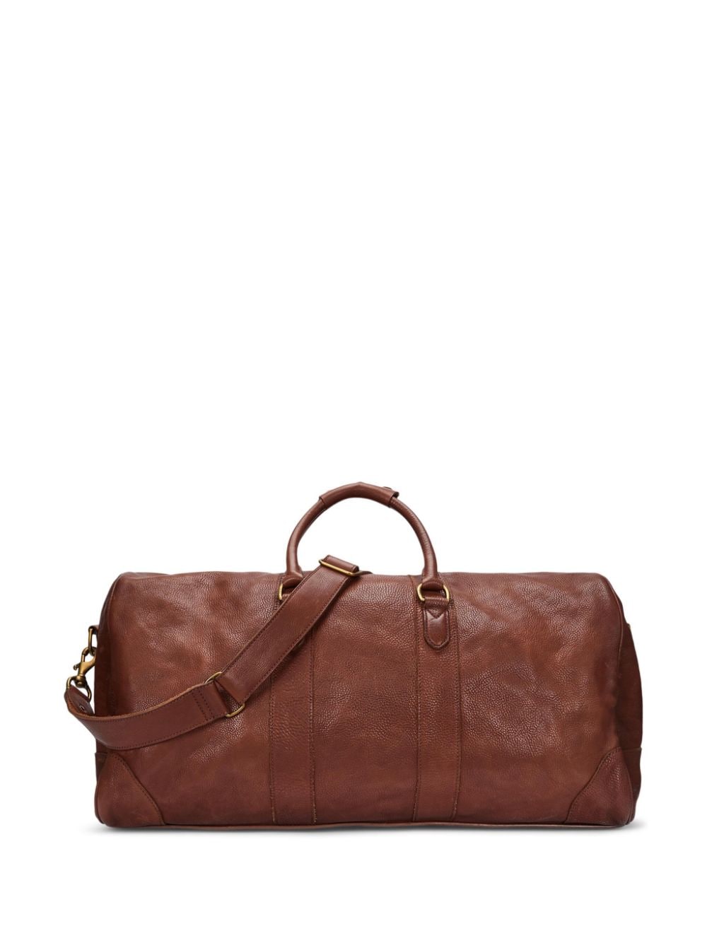 Shop Polo Ralph Lauren Heri Dfl Lk-duffle-large In Brown