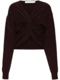 Christopher Esber Ravelled sweater - Red