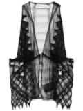 Christopher Esber Collage vest - Black