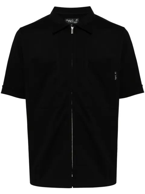 agnès b.  camisa con cierre