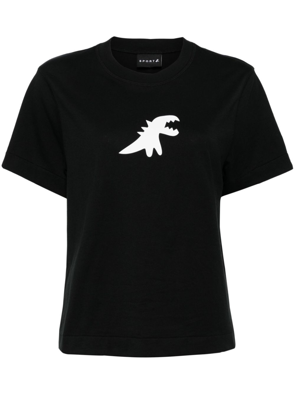 Sport B. By Agnès B. Dinosaur Print T-shirt In Black