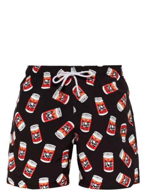 MC2 Saint Barth x The Simpsons Gustavia swim shorts Men