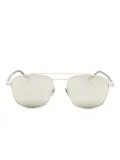 Saint Laurent Eyewear SL 665 pilot-frame sunglasses - Neutrals