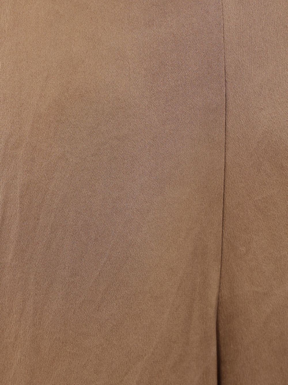 Shop Dušan Knot-detail Silk Jumpsuit In Brown