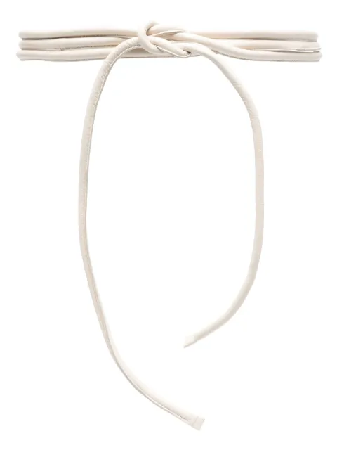 FURLING BY GIANI rolled leather belt