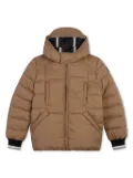 BOSS Kidswear ripstop padded jacket - Neutrals