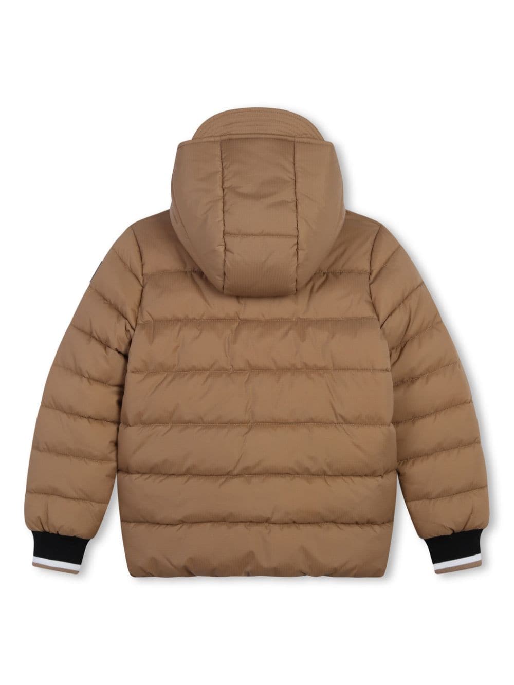 BOSS Kidswear Gewatteerd jack - Beige