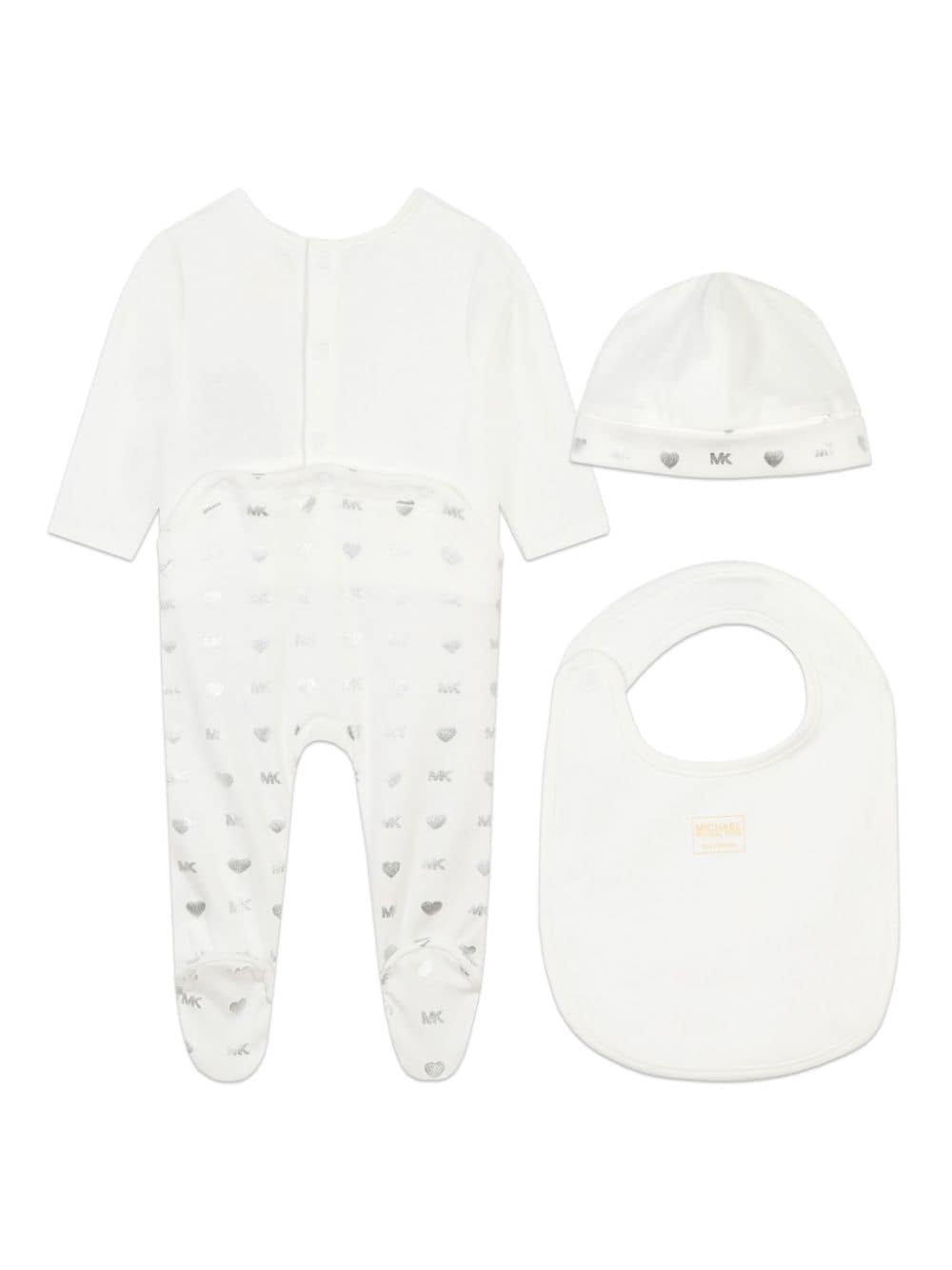 Michael Kors Kids Pyjama met logo van studs - Wit